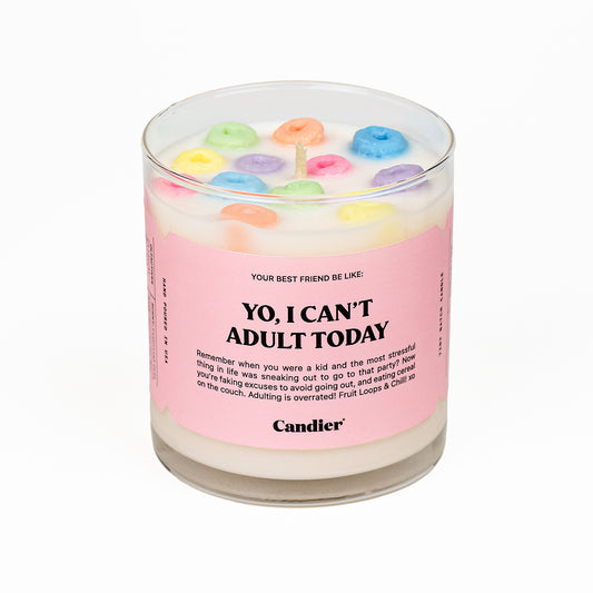 CAN'T ADULT CEREAL CANDLE