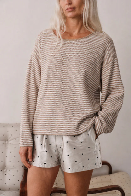 TAFFETA POLKA DOT TAP SHORTS