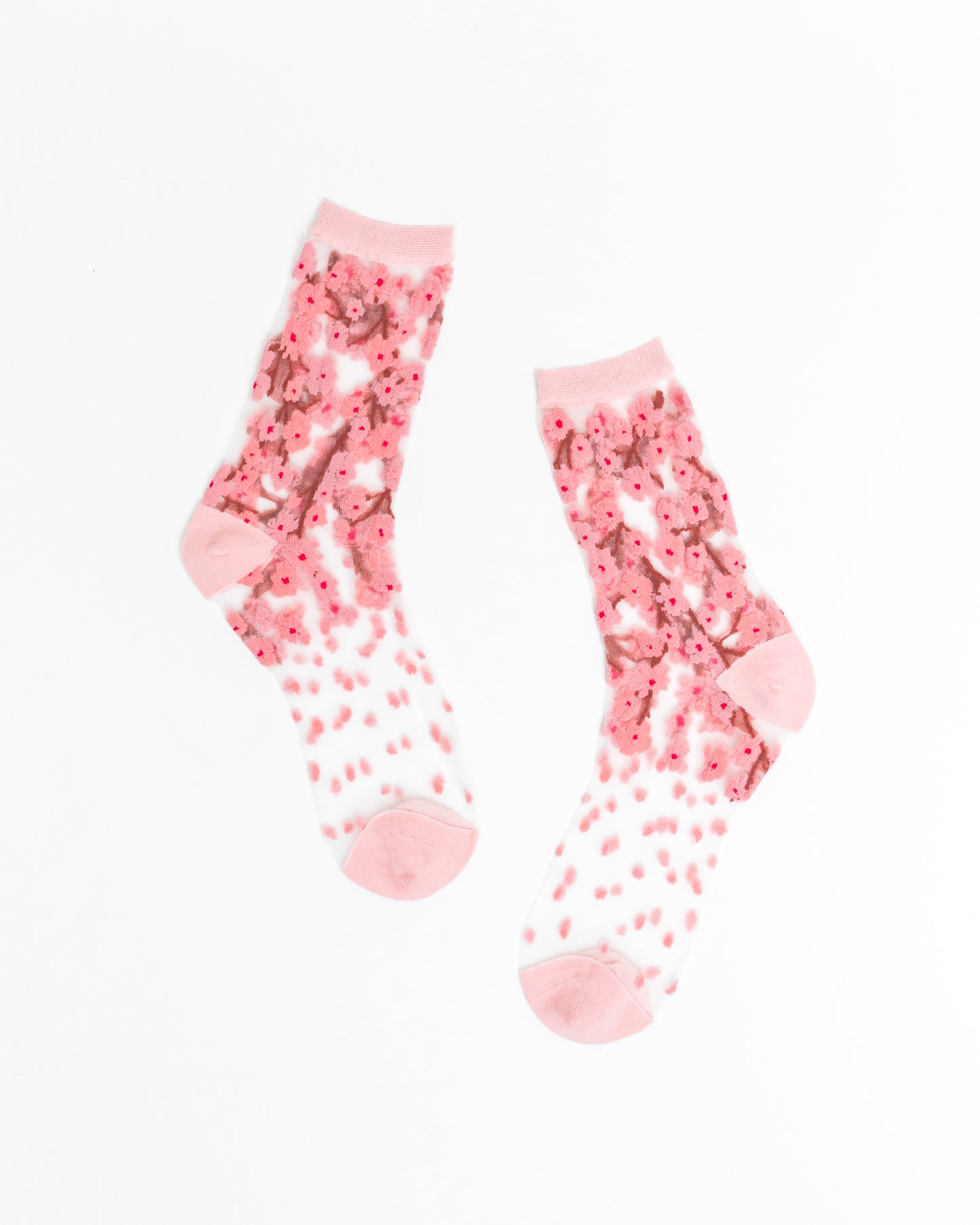 CHERRY BLOSSOM SHEER SOCK