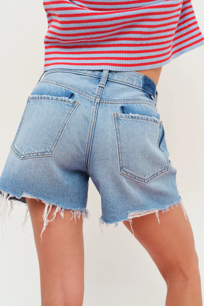 CROSSROADS MID RISE LOOSE SHORT