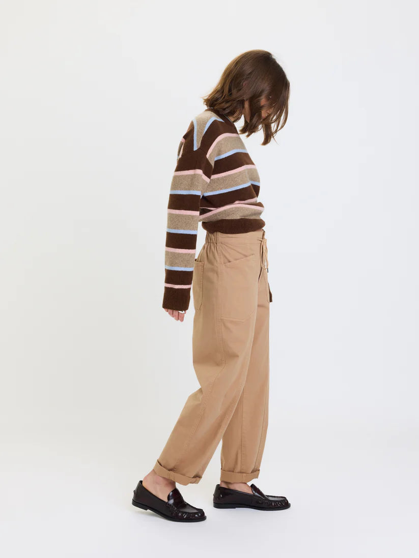 LATTE VILLA DRAWSTRING BARREL LEG