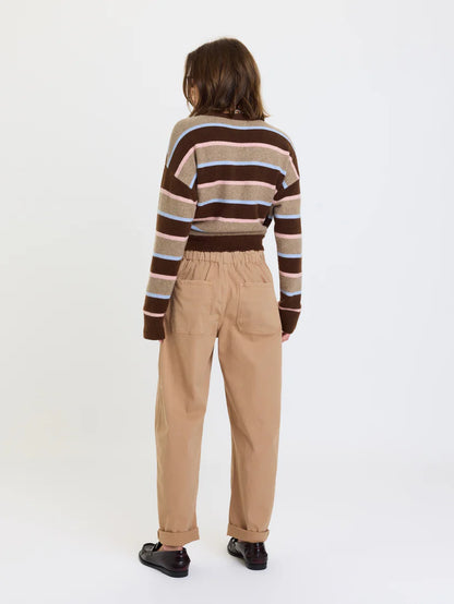 LATTE VILLA DRAWSTRING BARREL LEG