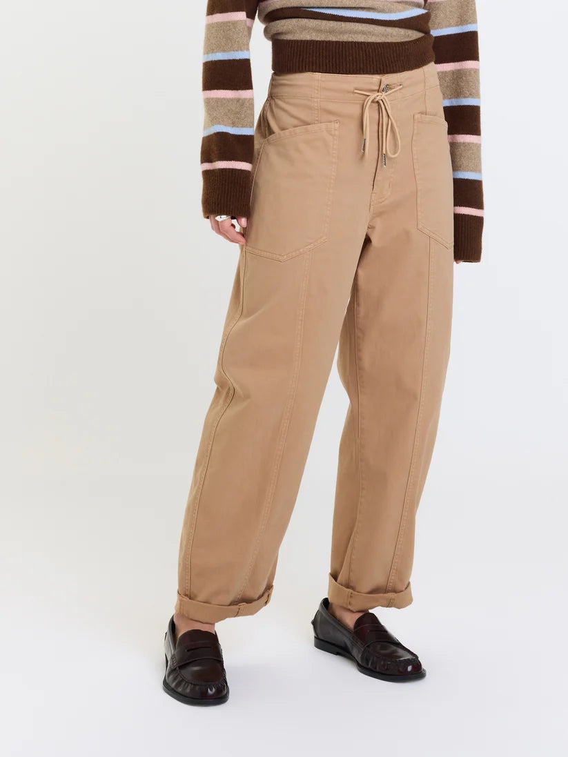 LATTE VILLA DRAWSTRING BARREL LEG