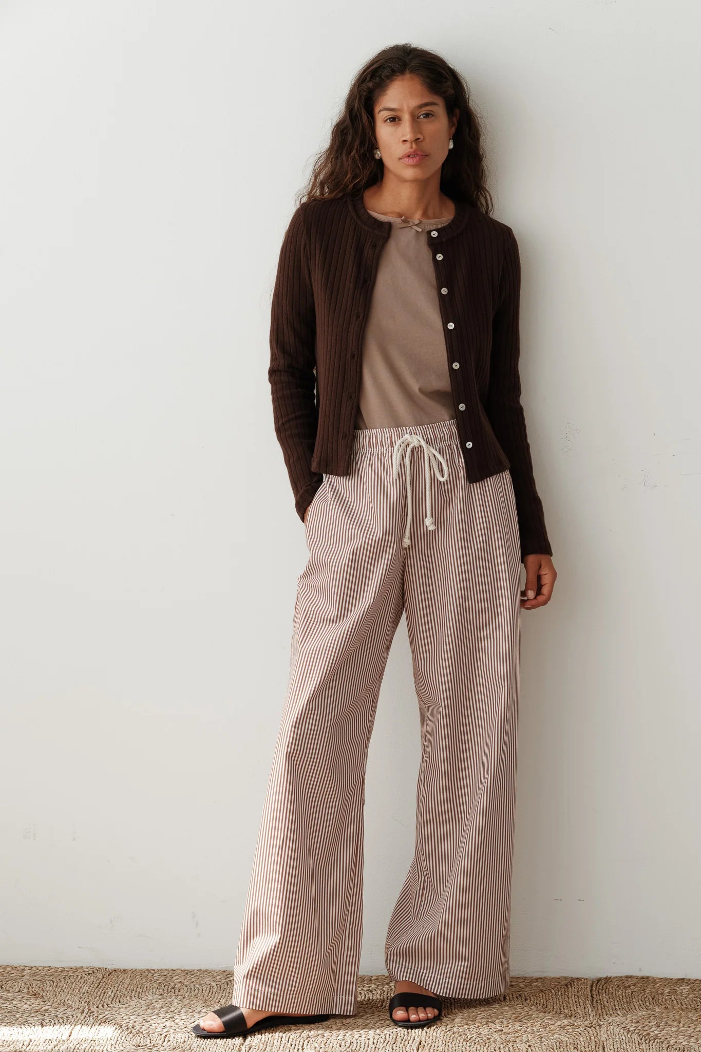 THE SWEATER RIB CARDI