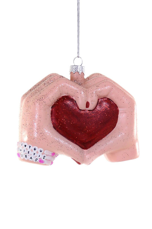 SWIFTIE HEART ORNAMENT