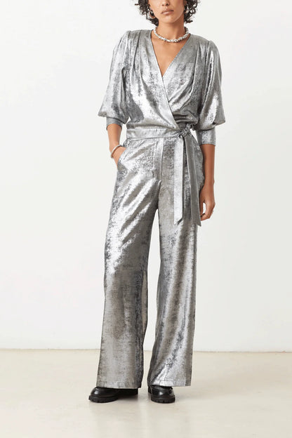JAKE METALLIC PANTS