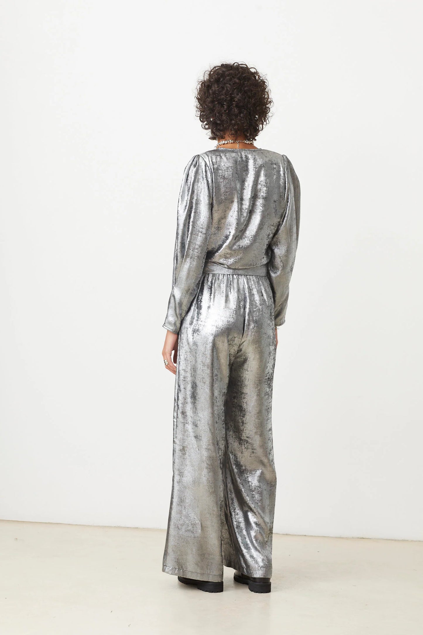 JAKE METALLIC PANTS