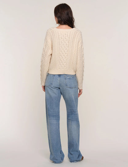VEDA FLORAL EMBROIDERY CARDI