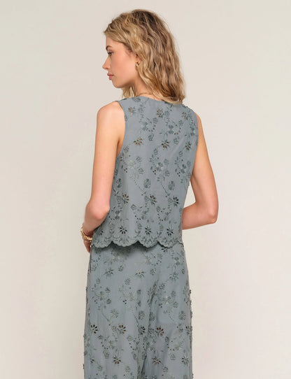 MARLEY EYELET TOP