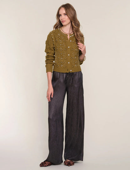 KESSY SILKY DRAWSTRING PANT