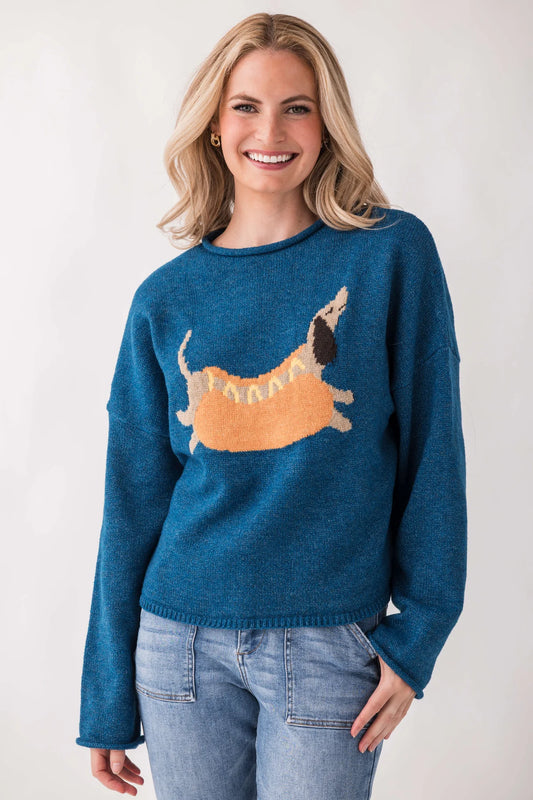 HOT DOG ROLL NECK SWEATER