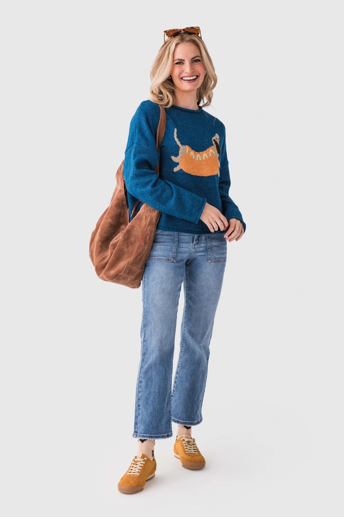 HOT DOG ROLL NECK SWEATER