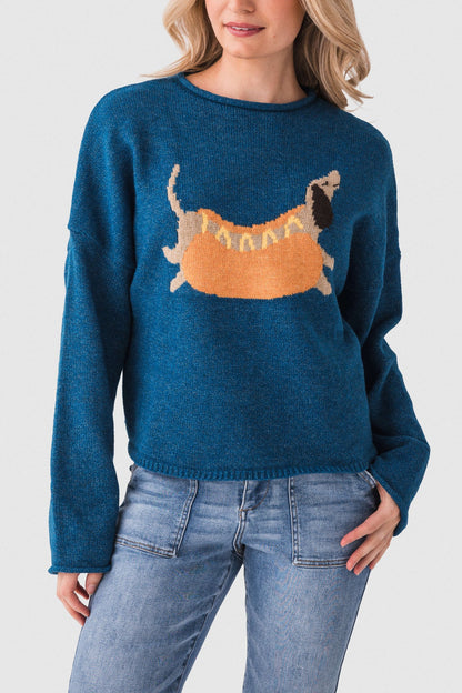 HOT DOG ROLL NECK SWEATER
