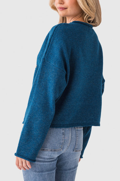 HOT DOG ROLL NECK SWEATER