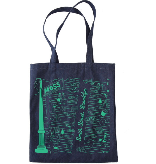 MOSS DENIM SMITH STREET TOTE