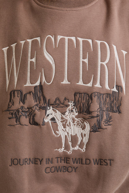 WESTERN COWBOY RODEO SWEATSHIRT