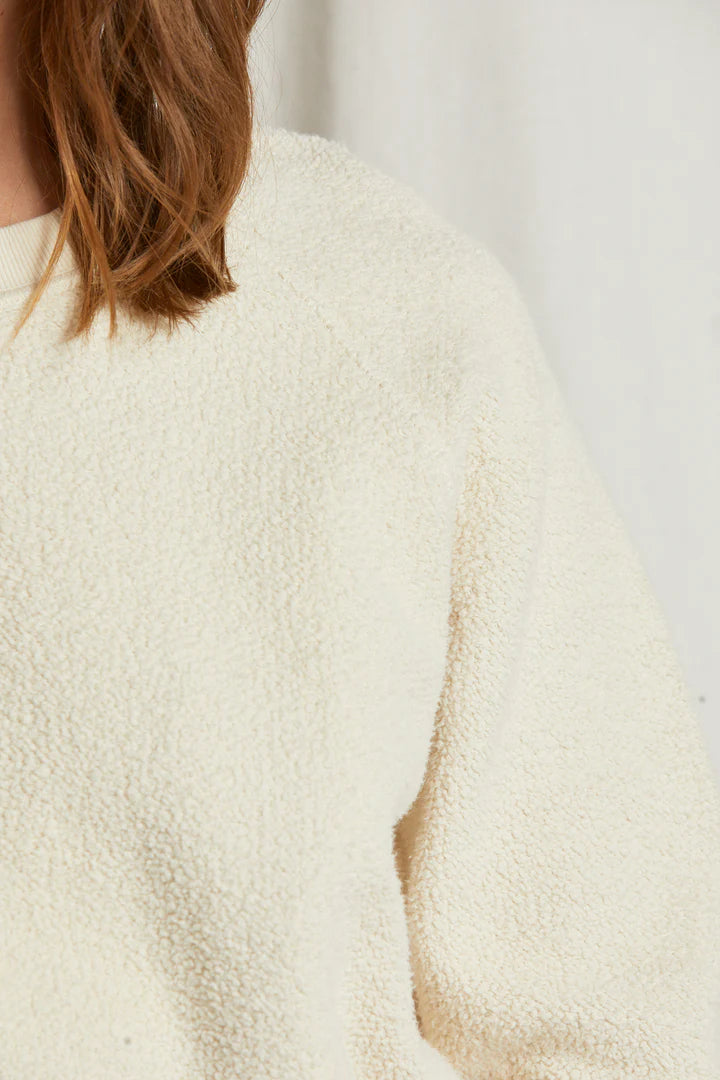 ZIGGY REVERSE FLEECE SWEATSHIRT