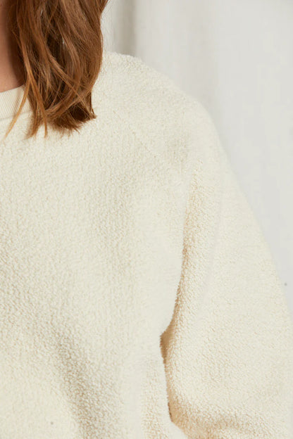 ZIGGY REVERSE FLEECE SWEATSHIRT