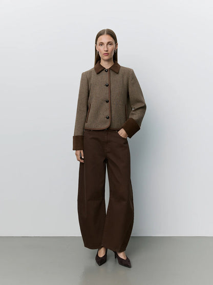KAMIKKASW SHORT TWEED JACKET