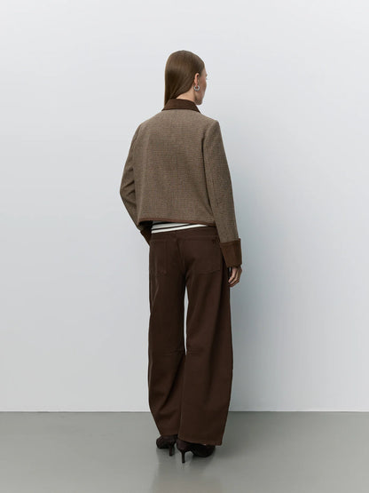 KAMIKKASW SHORT TWEED JACKET