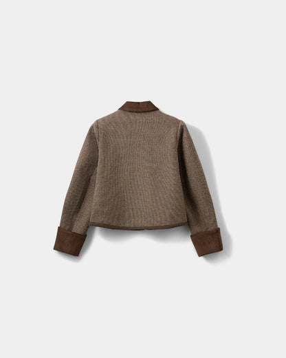 KAMIKKASW SHORT TWEED JACKET