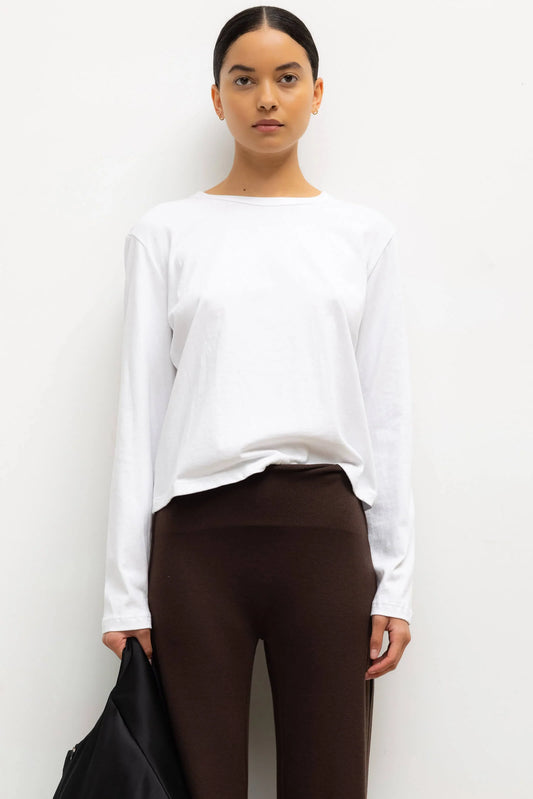 WHITE LONG SLEEVE MARGO