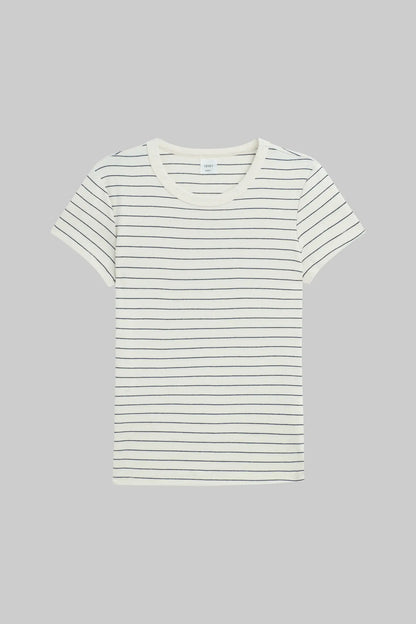 NANDO STRIPE SLIM FIT TEE