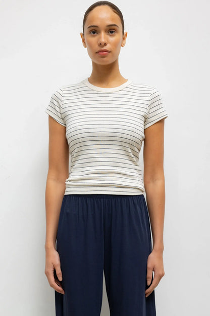 NANDO STRIPE SLIM FIT TEE