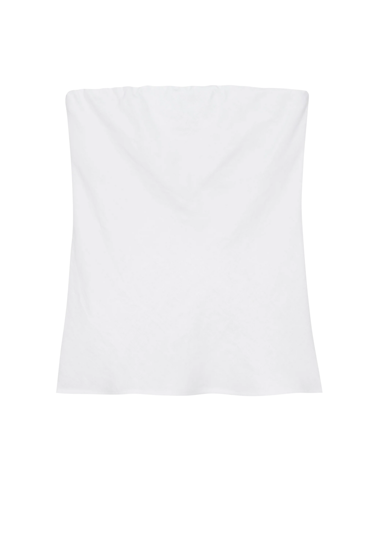 POWDER LINEN TUBE TOP