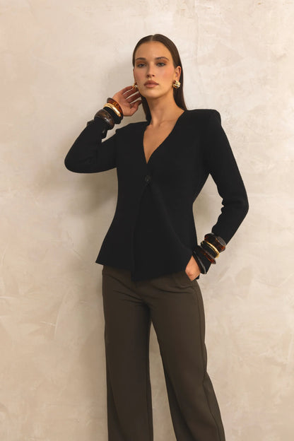 ATLEIGH WAISTED KNIT CARDIGAN