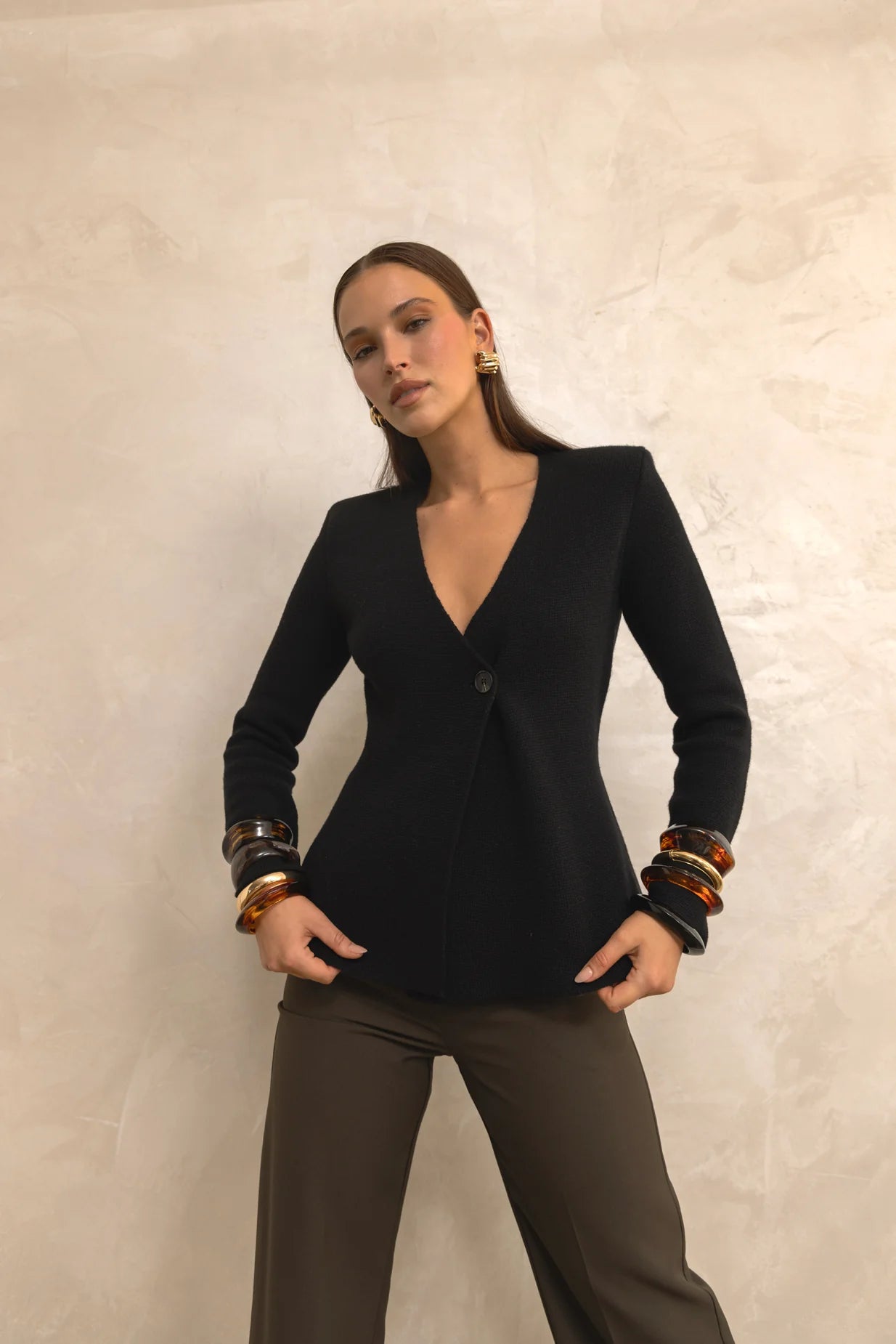 ATLEIGH WAISTED KNIT CARDIGAN