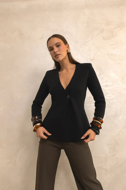 ATLEIGH WAISTED KNIT CARDIGAN