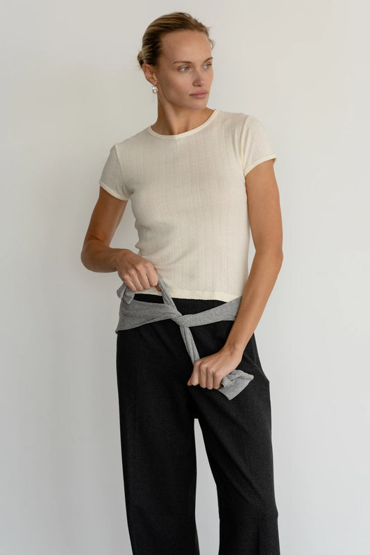 THE POINTELLE BABY TEE