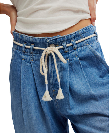 DAKOTA TENCIL JEANS WITH ROPE BELT