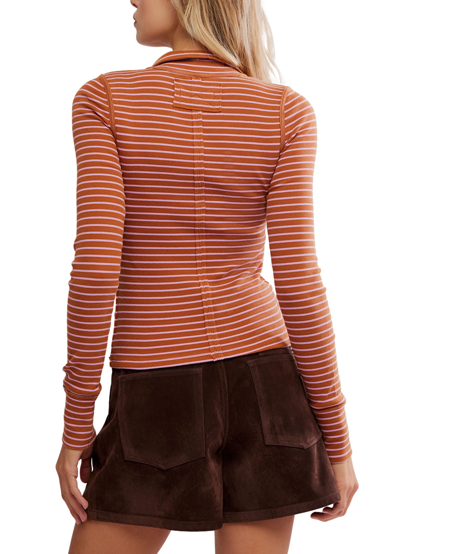 LAKE HENLEY STRIPE LONG SLEEVE