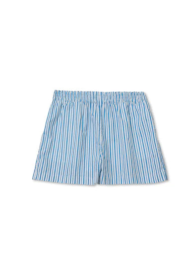 JULIE STRIPE POPLIN SHORTS