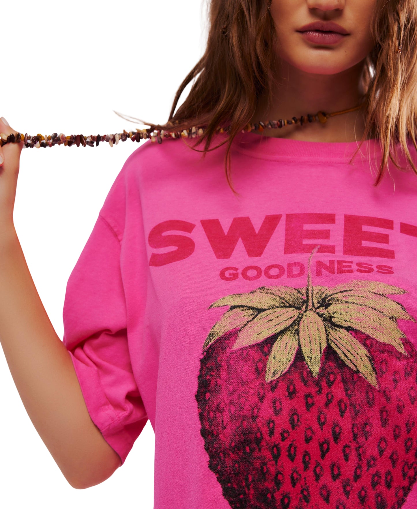 HARVEST STRAWBERRY VINTAGE WASH TEE