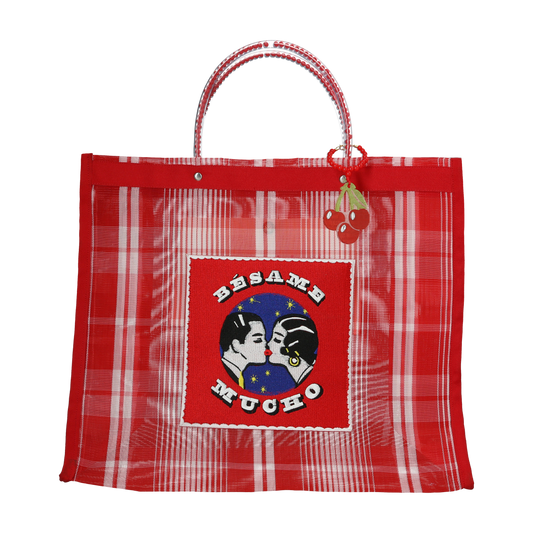 BESAME MUCHO HANDMADE TOTE