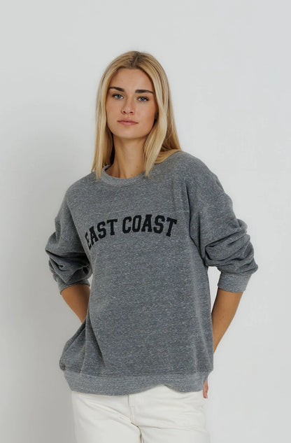 EAST COAST OVERSIZED CREW SWEATSHIRT