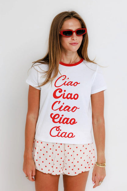 CIAO CIAO RINGER TEE