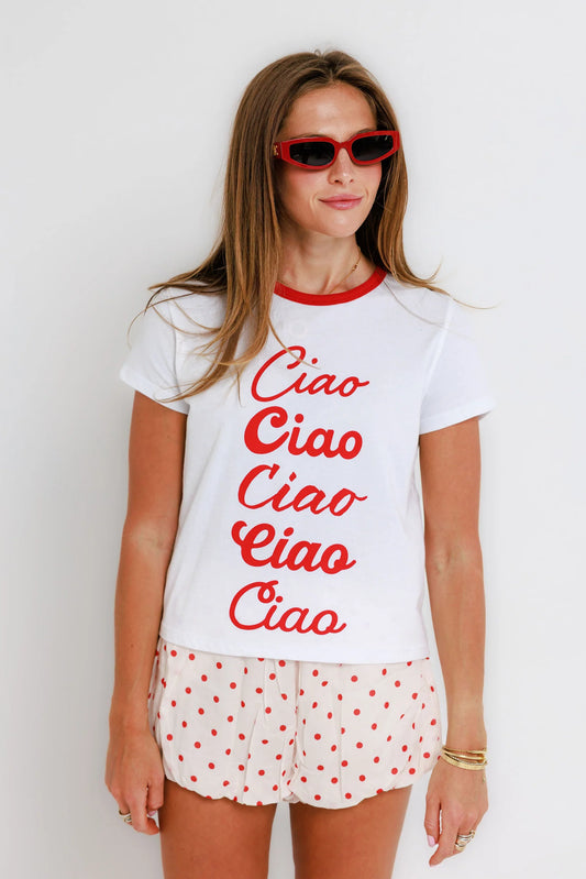 CIAO CIAO RINGER TEE
