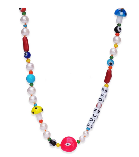 F*$K OFF handmade Necklace
