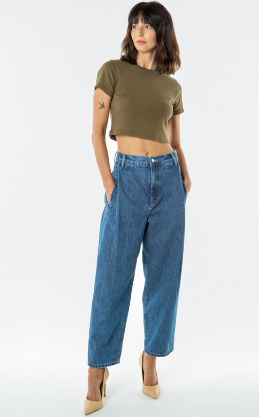 ROSE RELAXED PLEAT PANT