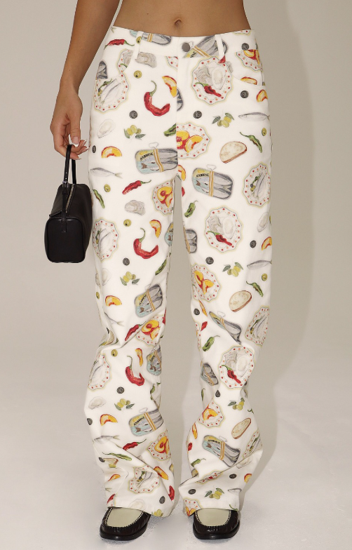 SARDINE CHILI PEPPER FUN PANTS