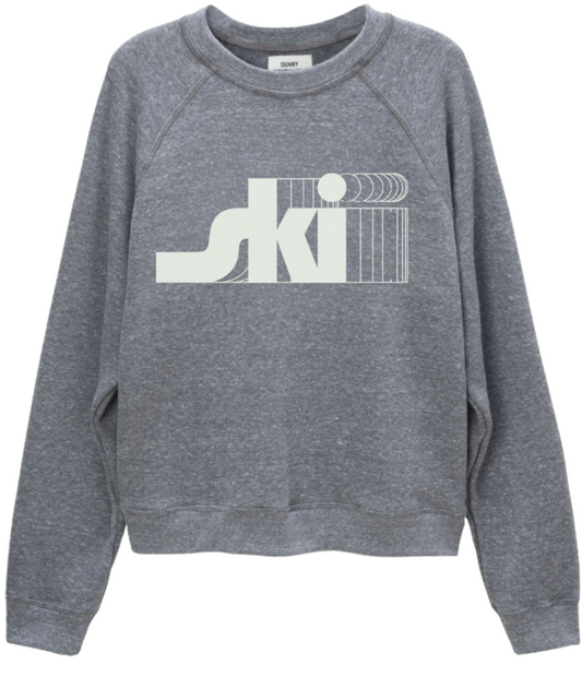 RETRO SKI CREW RAGLAN SWEATSHIRT