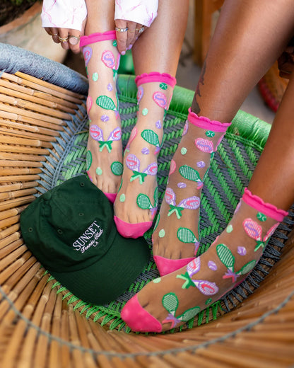 TENNISCORE SHEER SOCKS