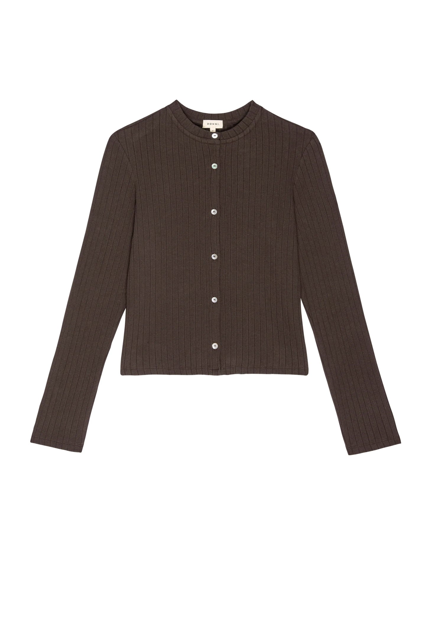 THE SWEATER RIB CARDI