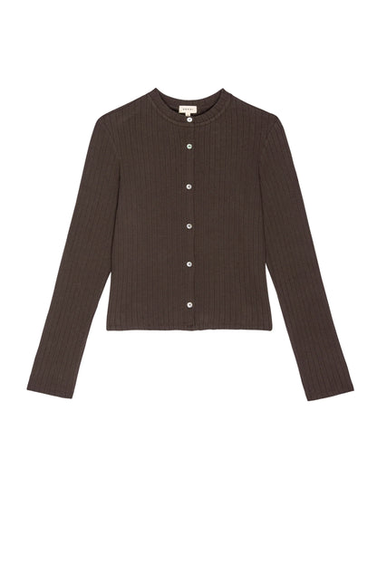 THE SWEATER RIB CARDI