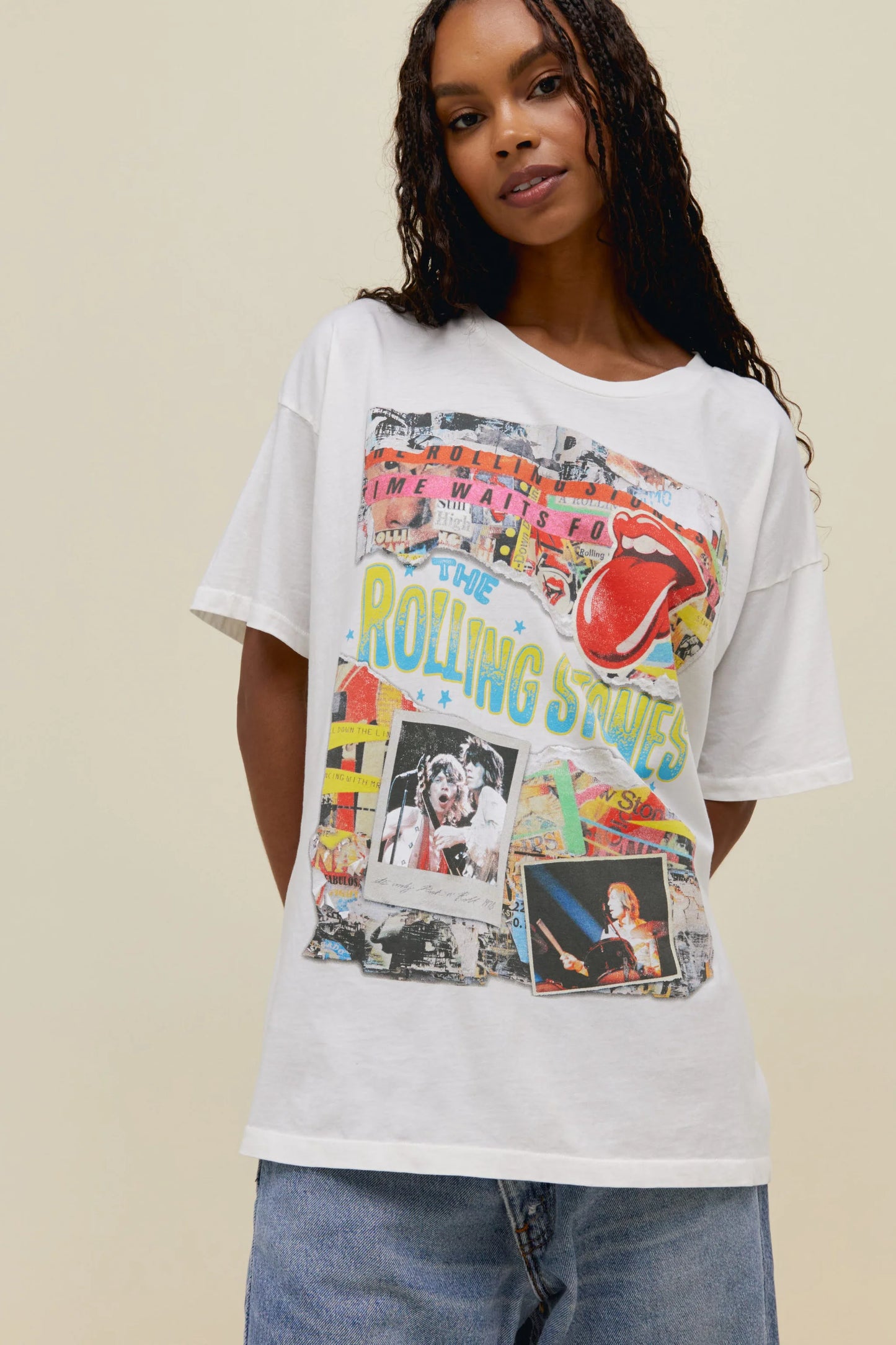 ROLLING STONES TIME WAITS FOR NO ONE MERCH TEE