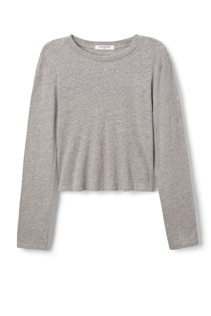 JAMIE RECYCLED COTTON LS CREW